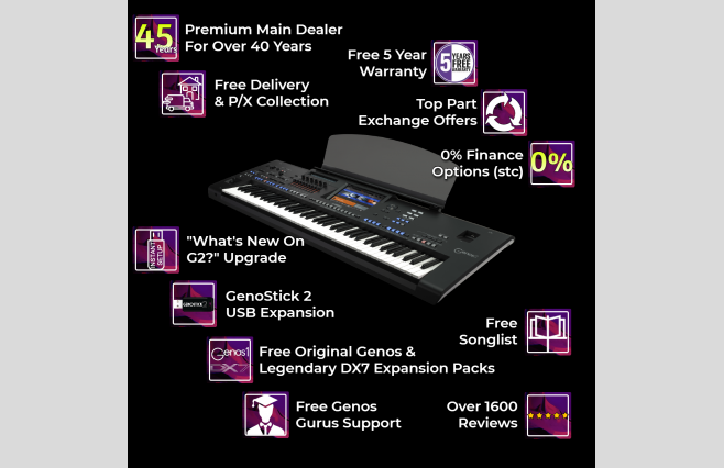Yamaha Genos2 Digital Workstation - Image 1